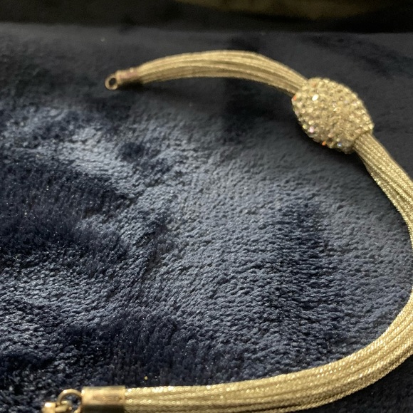 Woman’s Beautiful sterling silver sparkle sliding bead bracelet.Pre-owned. - Picture 7 of 12